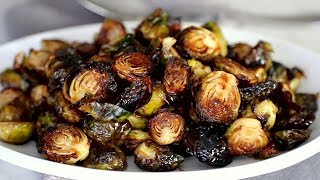 Honey Balsamic Roasted Brussels Sprouts [upl. by Carolle]