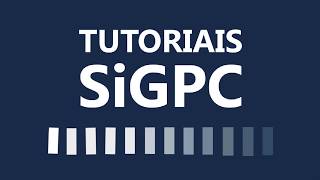 Tutorial SIGPC  Autorização de despesas vídeo 12 [upl. by Tiffy]