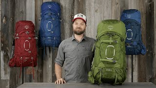 Osprey Packs  Aether™Ariel  Product Tour [upl. by Kehsihba313]