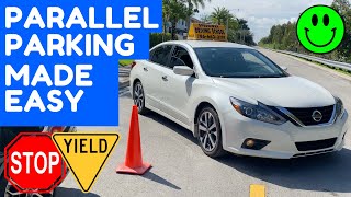 HOW TO PARALLEL PARK FOR BEGINNERS PARALLEL PARKING [upl. by Monte]