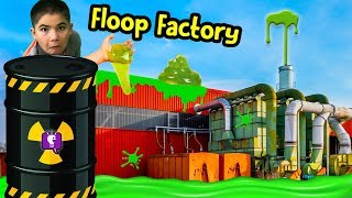 FLOOP FACTORY Adventure Slime Mystery Laboratory with HobbyKidsTV [upl. by Ahsinwad]