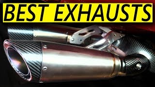 Top 7 BEST Aftermarket Exhausts for Motorcycles [upl. by Airitak]