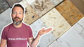 QUARTZ vs GRANITE  How To Choose A Countertop in 2023 [upl. by Ecinreb]