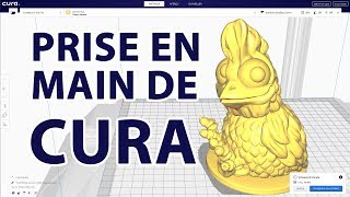 Prise en main de CURA  Comment préparer vos impressions 3D [upl. by Anan]