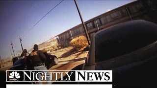 Video Shows Lieutenant Mistakenly Shoot His Own Undercover Officer  NBC Nightly News [upl. by Ittap576]