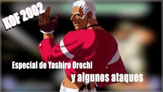 Como hacer el especial de Yashiro Orochi  KOF 2002 Magic Plus [upl. by Aylatan]