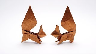 ORIGAMI SQUIRREL Oriol Esteve [upl. by Sosthina594]