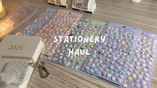 Stationery Haul ✎  Unboxing from Amazon Flying Tiger  ASMR [upl. by Wemolohtrab]