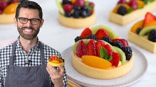 The BEST Fruit Tart Recipe [upl. by Hcir]