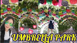 EXPLORING UMBRELLA PARK AT CORNICHE DOHA QATAR [upl. by Notaes]