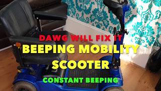 Mobility Scooter Beeping Noise [upl. by Heurlin]