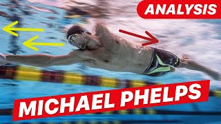 Michael Phelps Freestyle Stroke Analysis [upl. by Langelo328]