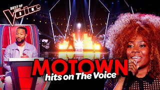 The best MOTOWN HITS on The Voice  Mega Compilation [upl. by Ayotyal80]