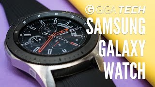 SAMSUNG GALAXY WATCH HandsOn deutsch Die beste Smartwatch für AndroidNutzer – GIGADE [upl. by Barthel468]