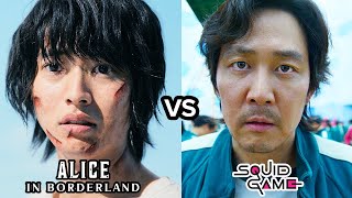 Alice In Borderland VS Squid Game  Which Is The Better Netflix Series [upl. by Ahcas]