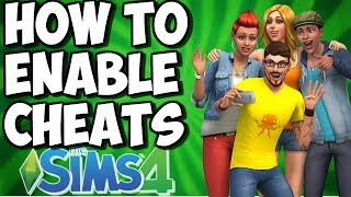 How To Enable Cheats For Sims 4  Xbox OnePS4 [upl. by Drislane]