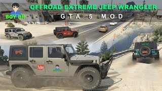 OFFROAD JEEP WRANGLER  GTA 5 MOD INDONESIA [upl. by Ujawernalo]