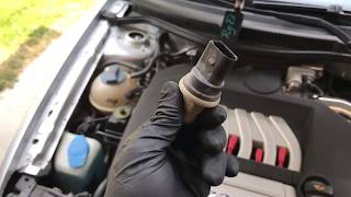 How to replace AC pressure switch on mk4 volkswagen jetta  gti golf [upl. by Elegna815]