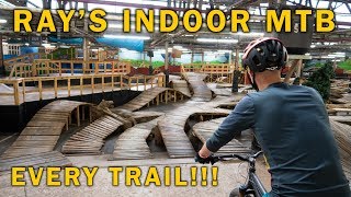 Full Tour of Rays Indoor MTB Park Cleveland Ohio [upl. by Jamieson310]