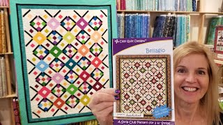 Quilt Making Fun at Jordan Fabrics  BELLAGIO Tutorial [upl. by Einnij]