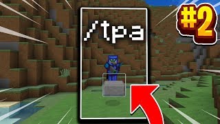 INSANE TELEPORT TRAP tpa trapping  Minecraft Factions 2 [upl. by Ojimmas]