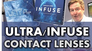 ULTRA INFUSE ONE DAY CONTACT LENS Review Bausch amp Lomb new daily disposable contact lens [upl. by Worthington]