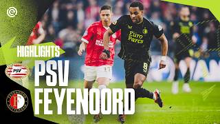 Highlights  PSV  Feyenoord  Eredivisie 20232024 [upl. by Haleigh590]