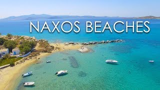 Naxos Beaches  GreeceGuide [upl. by Refanej]