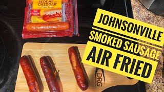 Johnsonville Smoked Sausage Air Fried [upl. by Ainot28]