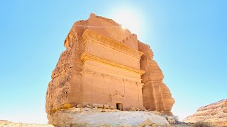 Hegra  Madain Saleh  Qasr Al Farid Tomb  Hejaz Railway  Al Ula  Saudi Arabia 🇸🇦 [upl. by Odnolor415]