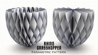 Grasshopper 3D Modeling Tutorial Parametric [upl. by Tahp]