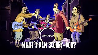 Simple Plan  Whats New Scooby Doo Lyric Video [upl. by Ynffit]