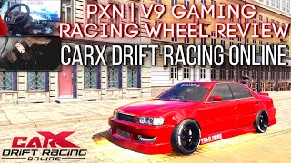 PXN V9 Gaming Wheel Review  CarX Drift Racing Online [upl. by Pearman]