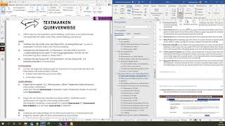 Textmarken und Querverweise in Word [upl. by Mccahill]