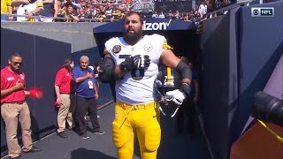 NFL Player and Army Vet Alejandro Villanueva Stood Alone During National Anthem [upl. by Gnehp356]