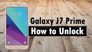 How to Unlock Samsung Galaxy J7 Prime [upl. by Ayanal]