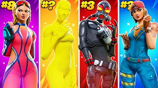 40 SWEATIEST Skins In Fortnite [upl. by Kaz]