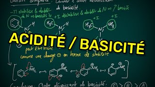 I4 ACIDITÉ et BASICITÉ relative [upl. by Alikee]