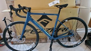 Fezzari Empire Rival AXS  carbon road bike  unboxing and assembling [upl. by Tucker314]