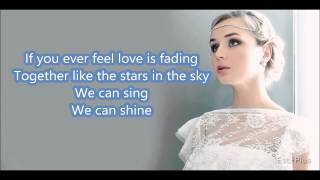 Polina Gagarina A Million Voices Russia 2015 Eurovision Song Contest Lyrics [upl. by Firahs]