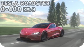 TESLA ROADSTER  0400kmh Acceleration  2021 [upl. by God]