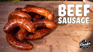 The Secret to Beef Sausage  Chuds BBQ [upl. by Guzel]