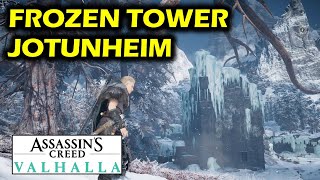 Dugrs clue Frozen Broken Tower Wealth Chest Key Location  Jotunheim  Assassins Creed Valhalla [upl. by Nomannic]