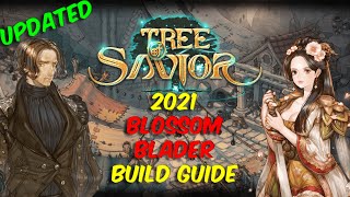 TOS – Tree of Savior – 2021 Blossom Blader Build Guide [upl. by Airol]