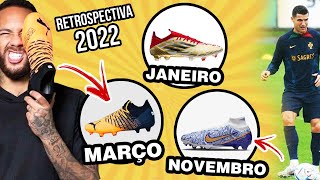 TODAS CHUTEIRAS DE 2022  RETROSPECTIVA DAS CHUTEIRAS [upl. by Tatman]