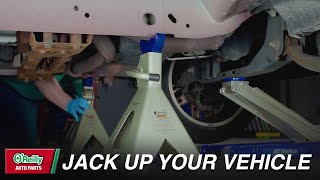 How To Jack Up amp Support Your Vehicle [upl. by Clarkson]