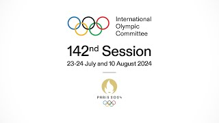 142nd IOC Session  Day 1 Part 2 [upl. by Azeria240]