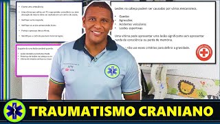 Traumatismo Craniano TCE  Primeiros Socorros [upl. by Hardin]