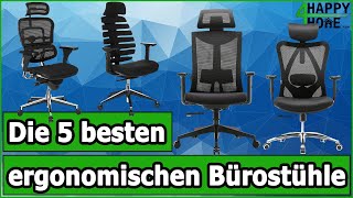 Ergonomischen Bürostuhl kaufen 2021➡️ Die 5 besten ergonomischen Bürostühle im Vergleich [upl. by Asiruam]