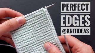 How to knit beautiful edges [upl. by Florine]